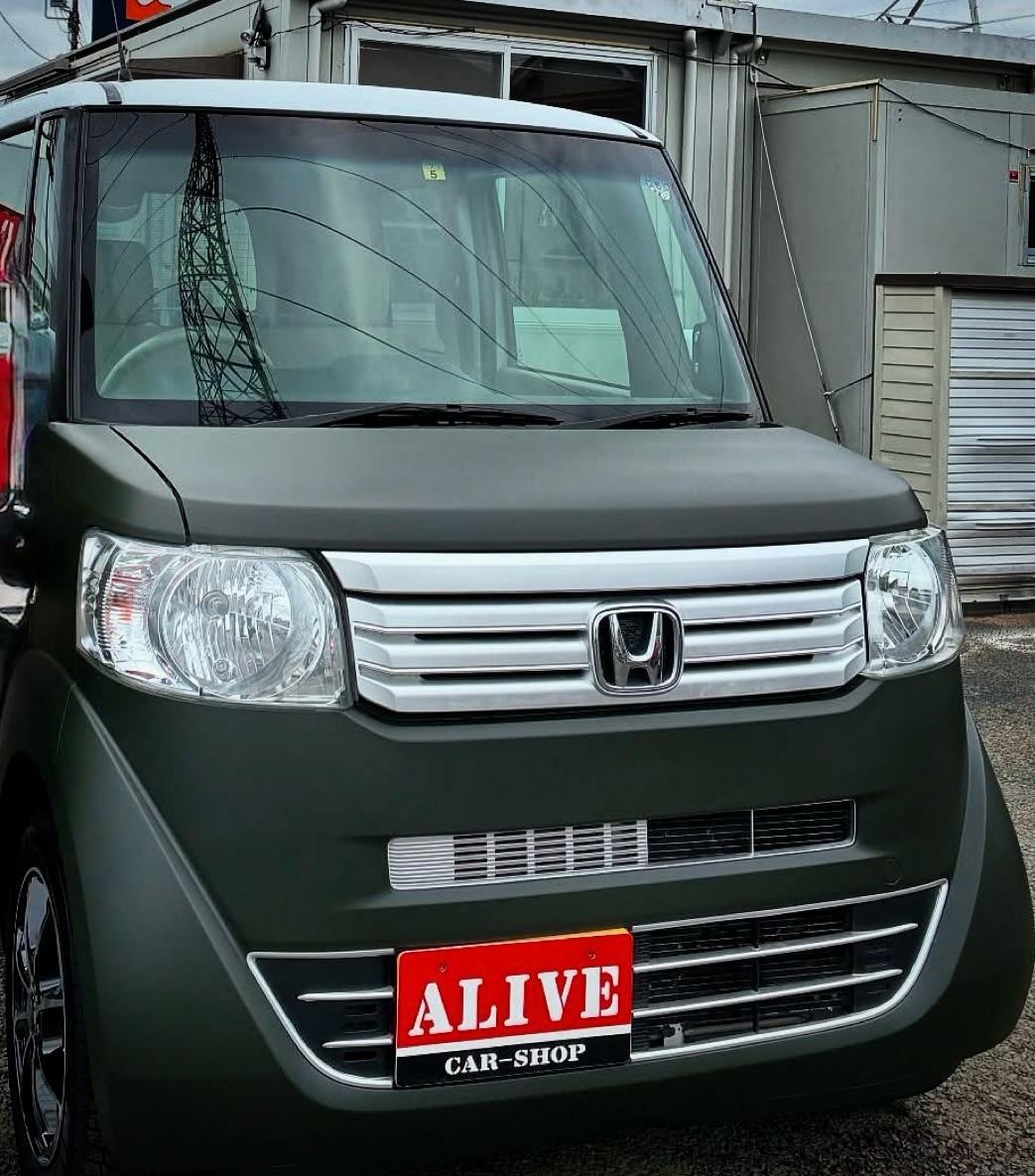 HONDA N-BOX G・Lパッケージ『Wさま』車検にてご入庫ありがとうございます！