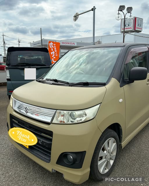 SUZUKI ワゴンRスティングレー　X『Mさま』オイル交換にてご入庫ありがとうございます！