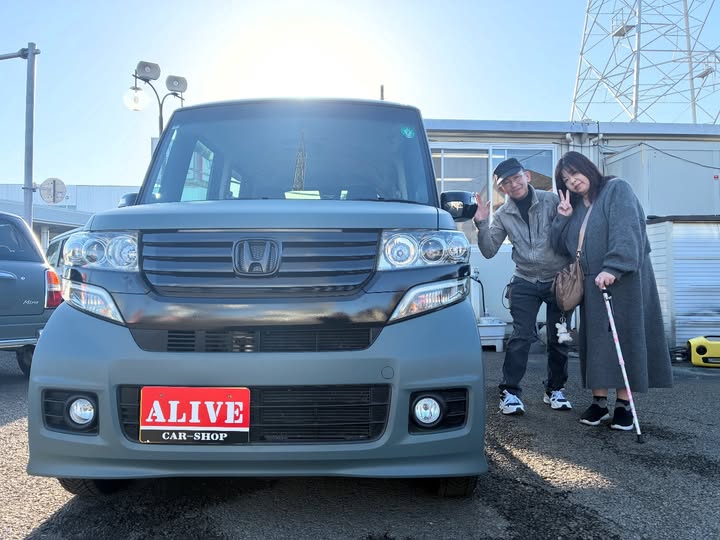 HONDA N-BOX カスタム G Lパッケージ『Mさま』ご納車です！