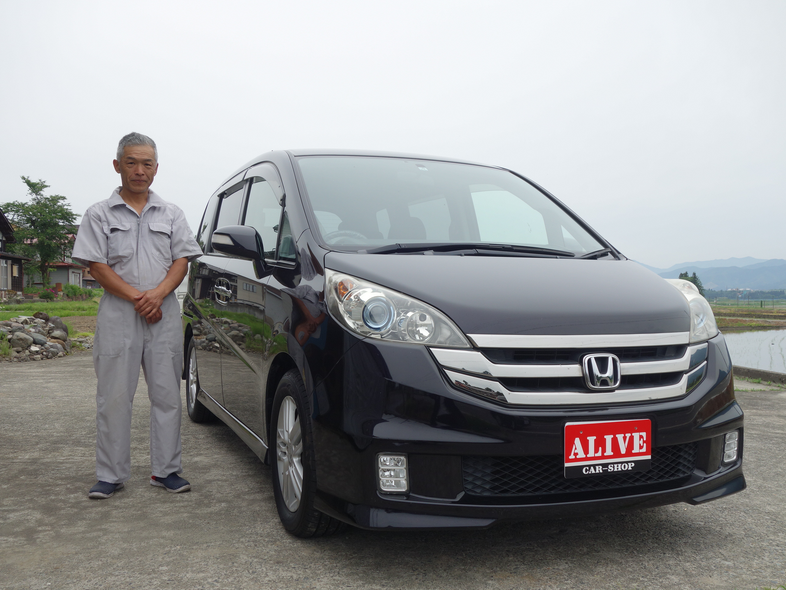 HONDA ステップワゴン スパーダZ HDDナビパッケージ『Yさま』ご納車です!