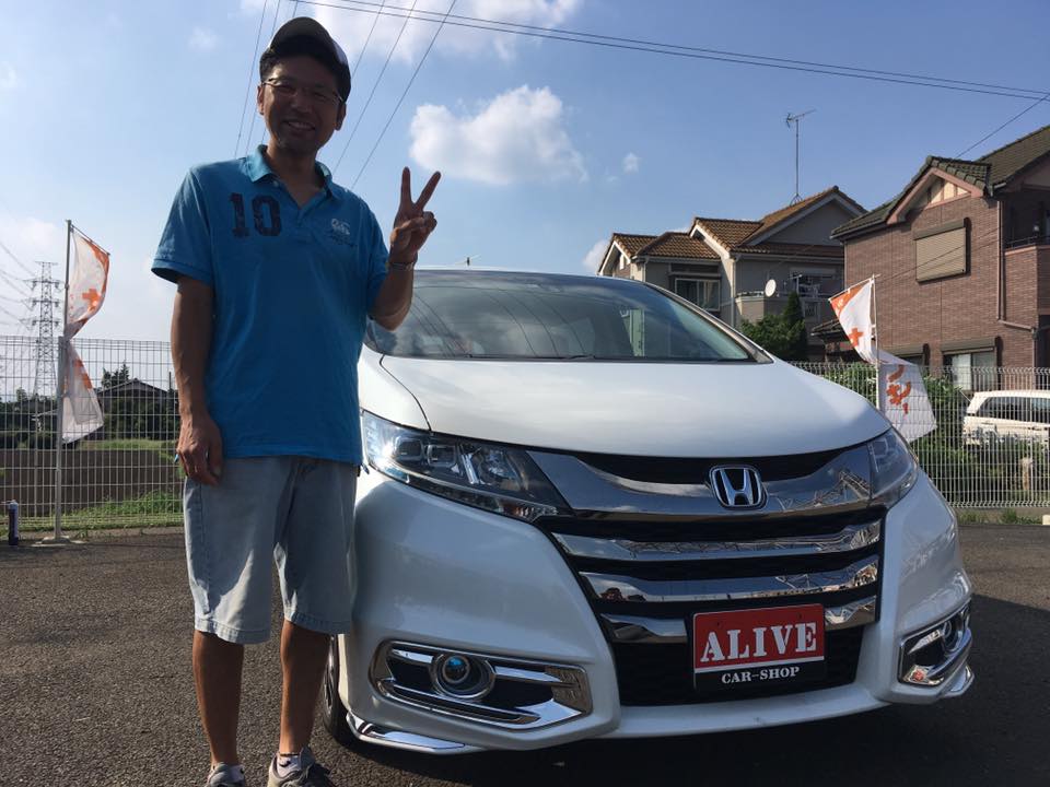 HONDA オデッセイ『Aさま』オイル交換のご依頼いただきました