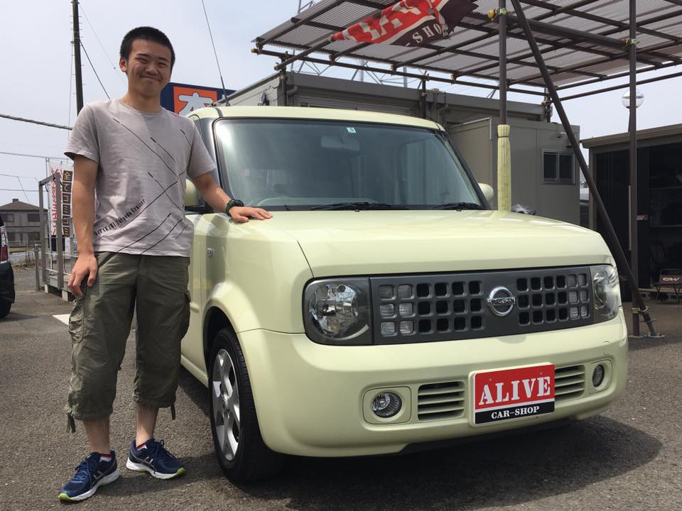 NISSAN キューブ 1.4SXリミテッド『Mさま』ご納車です！