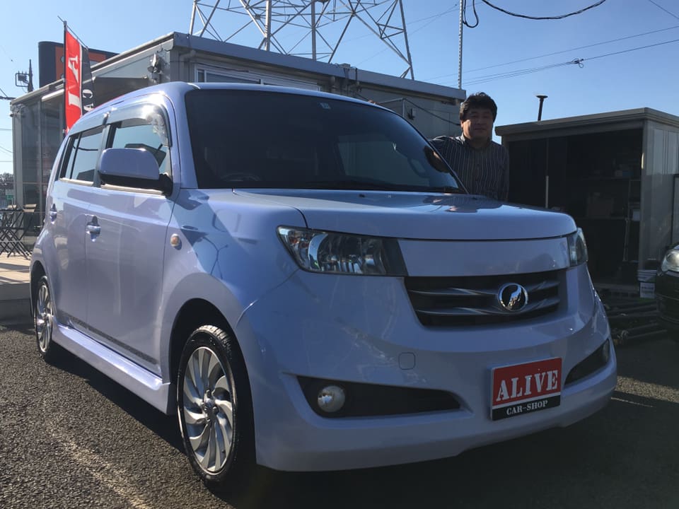 TOYOTA bB 1.5Z Qバージョン『Ｉさま』ご納車です!