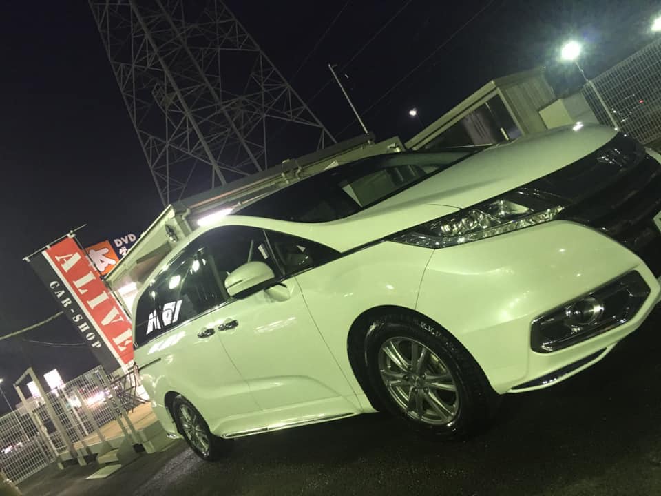 HONDA オデッセイ アブソルート『Aさま』タイヤ交換にてご来店！