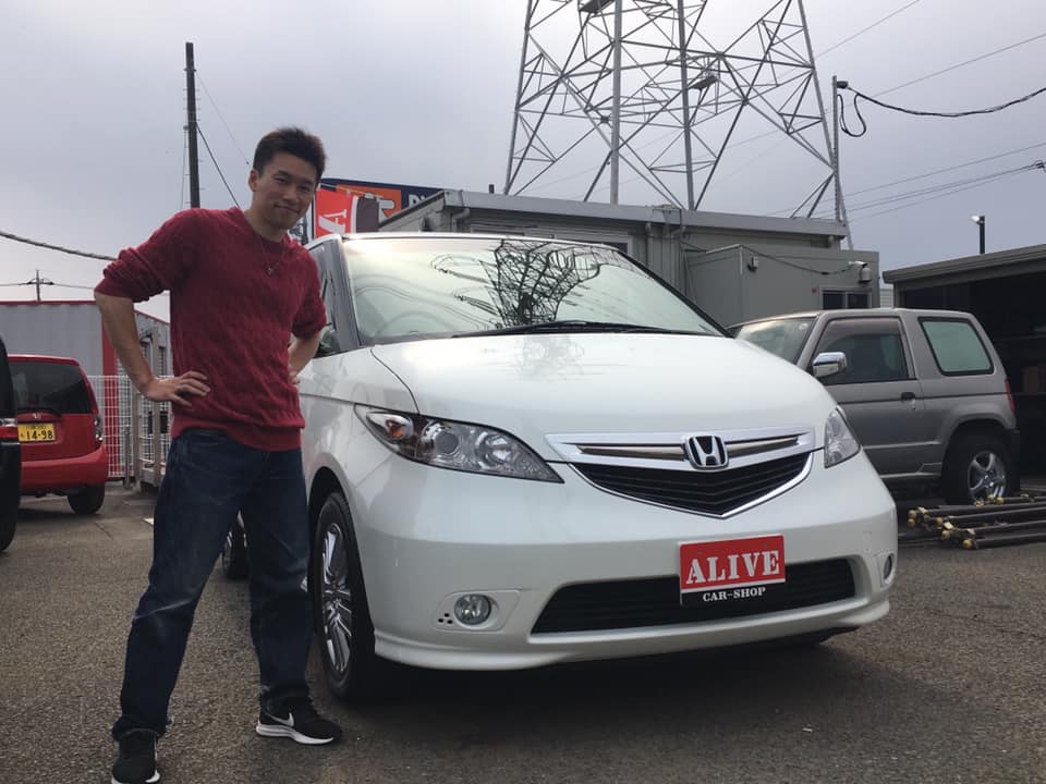 HONDA エリシオン VX『Sさま』ご納車です！