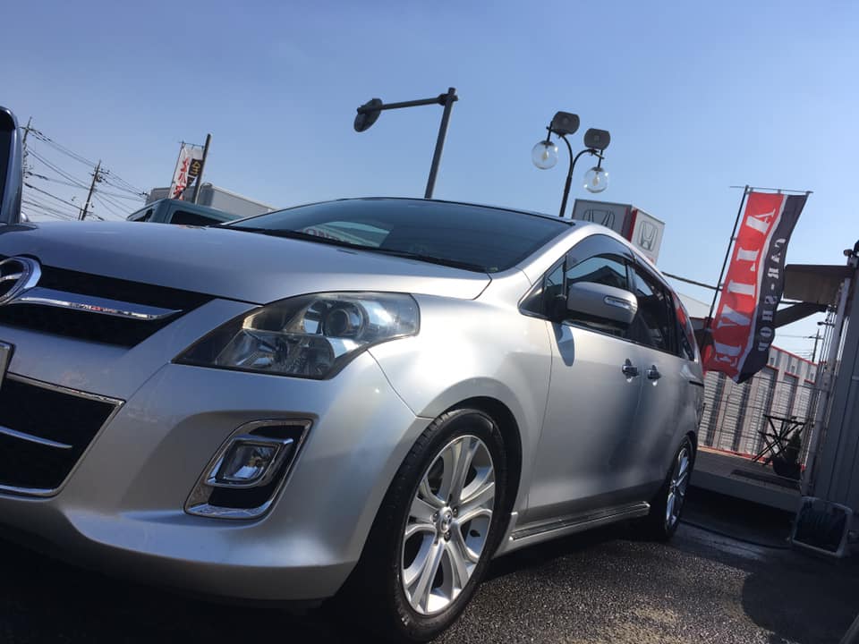 MAZDA MPV 23T『Sさま』車検にて、ご入庫です。