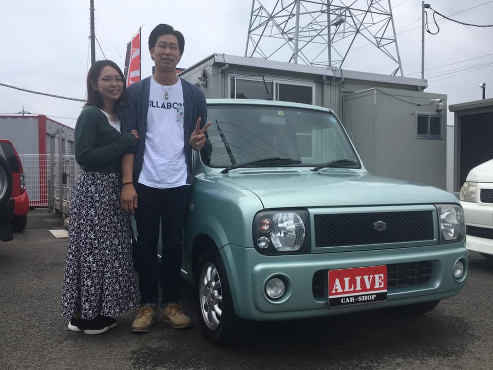 SUZUKI アルトラパン ターボ『Kさま』ご納車です！
