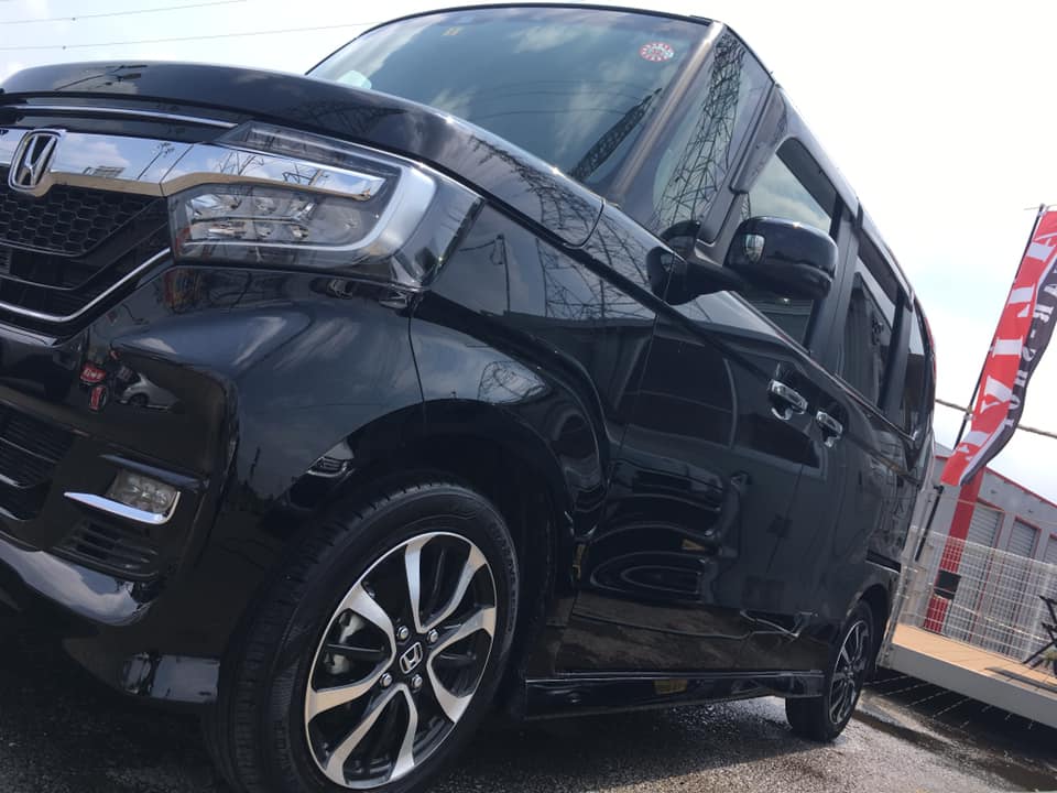 HONDA N-BOX カスタム『Yさま』修理にてご入庫です！
