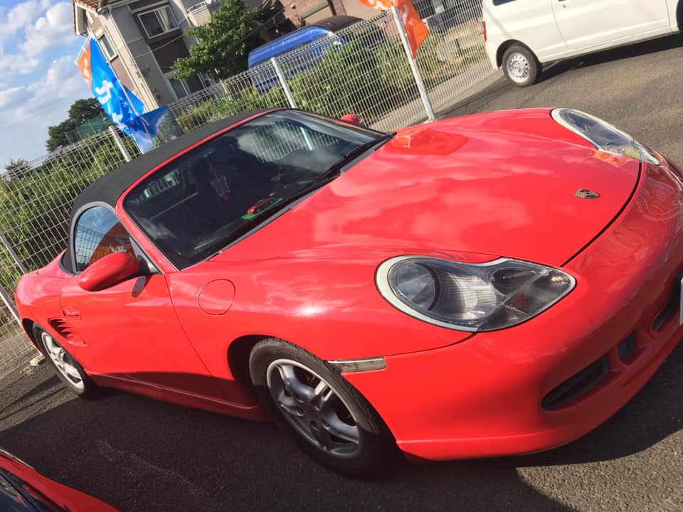 ポルシェ ボクスター『Nさま』車検のご依頼いただきました！