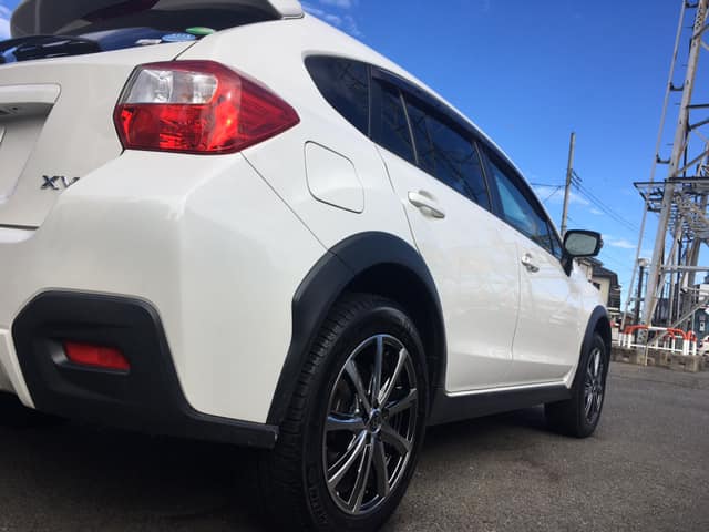 SUBARU インプレッサXV 2.0I-Lアイサイト ポップスター『Tさま』スタッドレスタイヤ履き替えにてご入庫ありがとうございます！