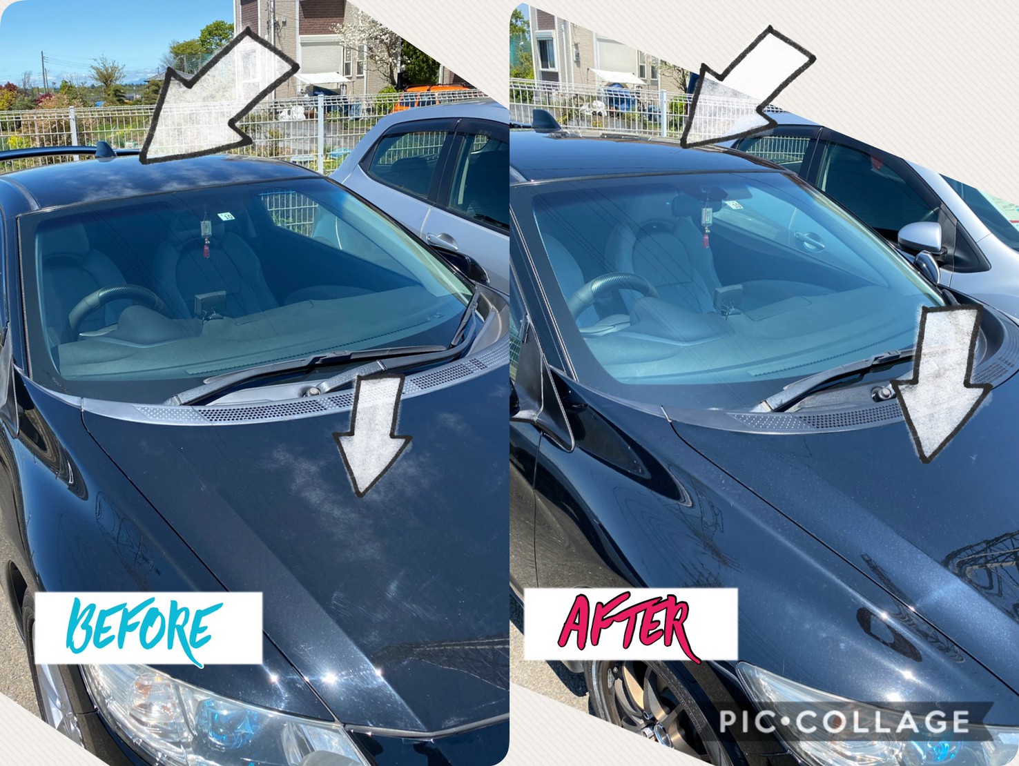 HONDA　CR-Z『Kさま』板金塗装＆樹脂パーツ復活コートにてご入庫です！