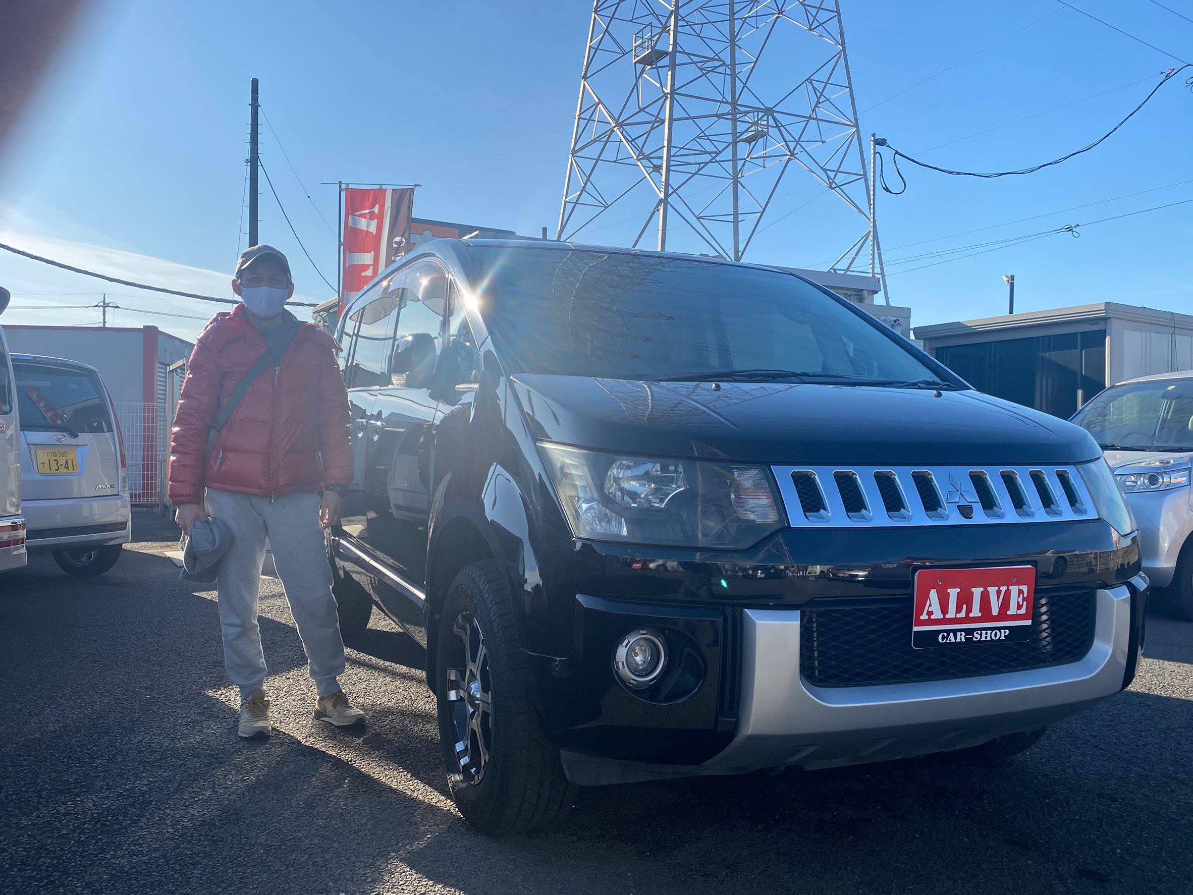 MITSUBISHI　デリカ　D5　G　ナビパッケージ　４WD『Mさま』ご納車です！