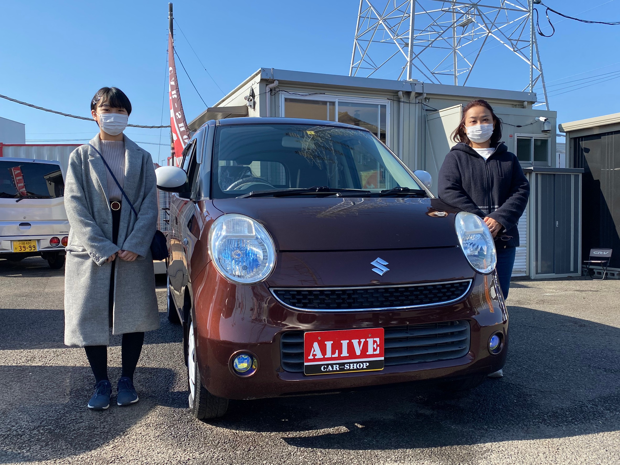 SUZUKI　MRワゴン　X『Sさま』ご納車です！