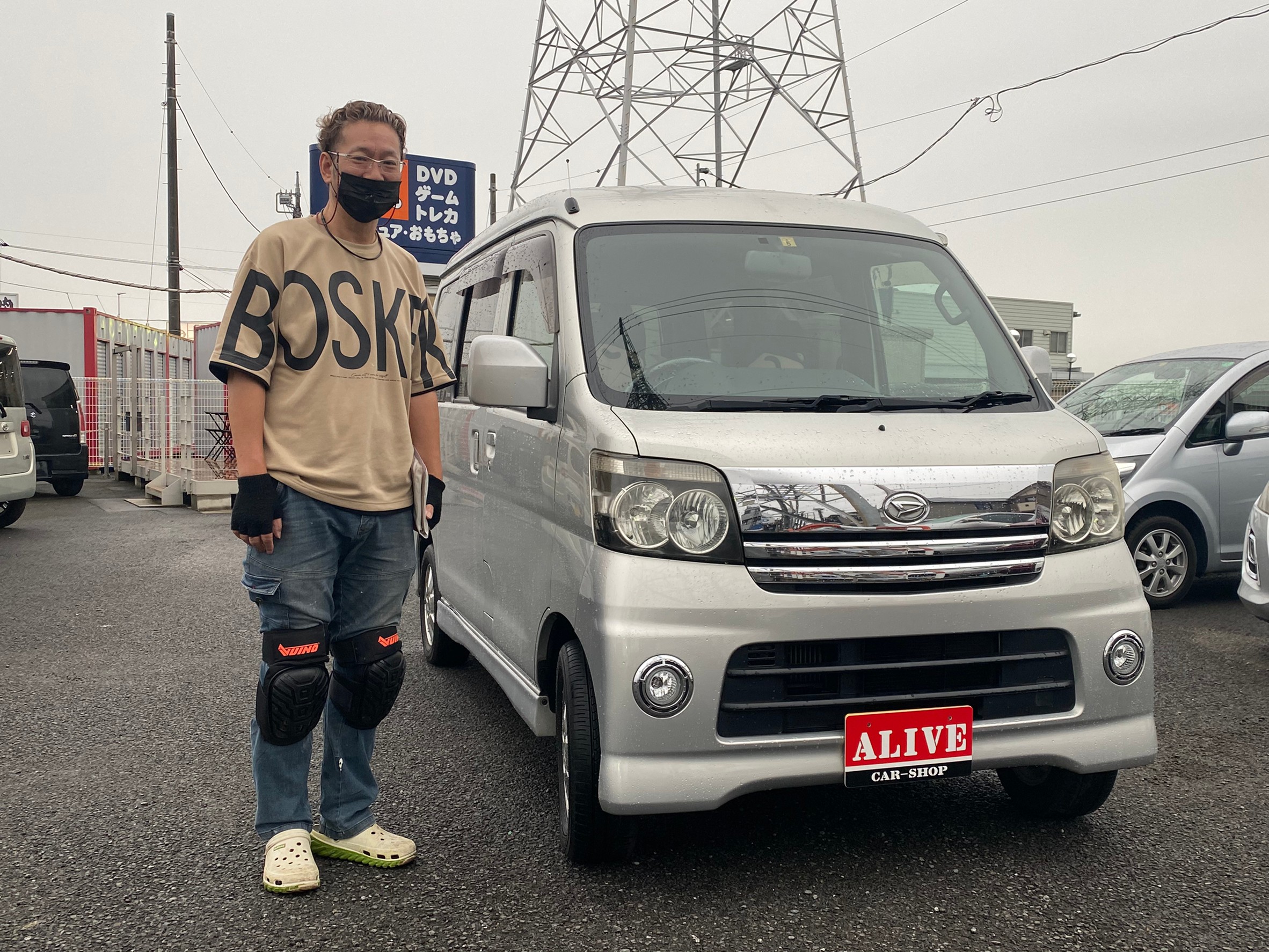 DAIHATSU　アトレーワゴン　カスタムターボRS『Hさま』ご納車です！