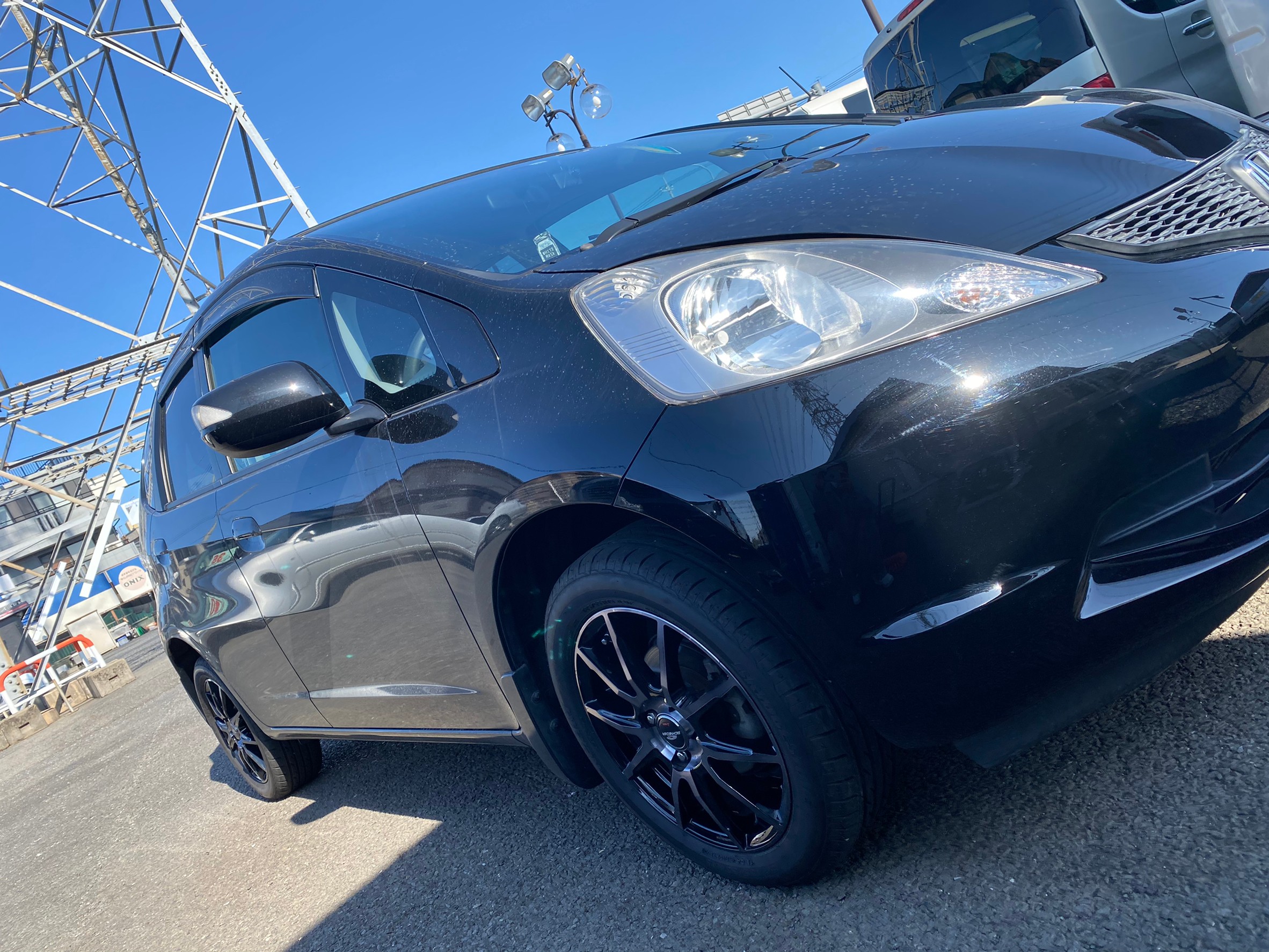 HONDA　FIT　13G　Fパッケージ『Sさま』オイル交換にてご入庫ありがとうございます！