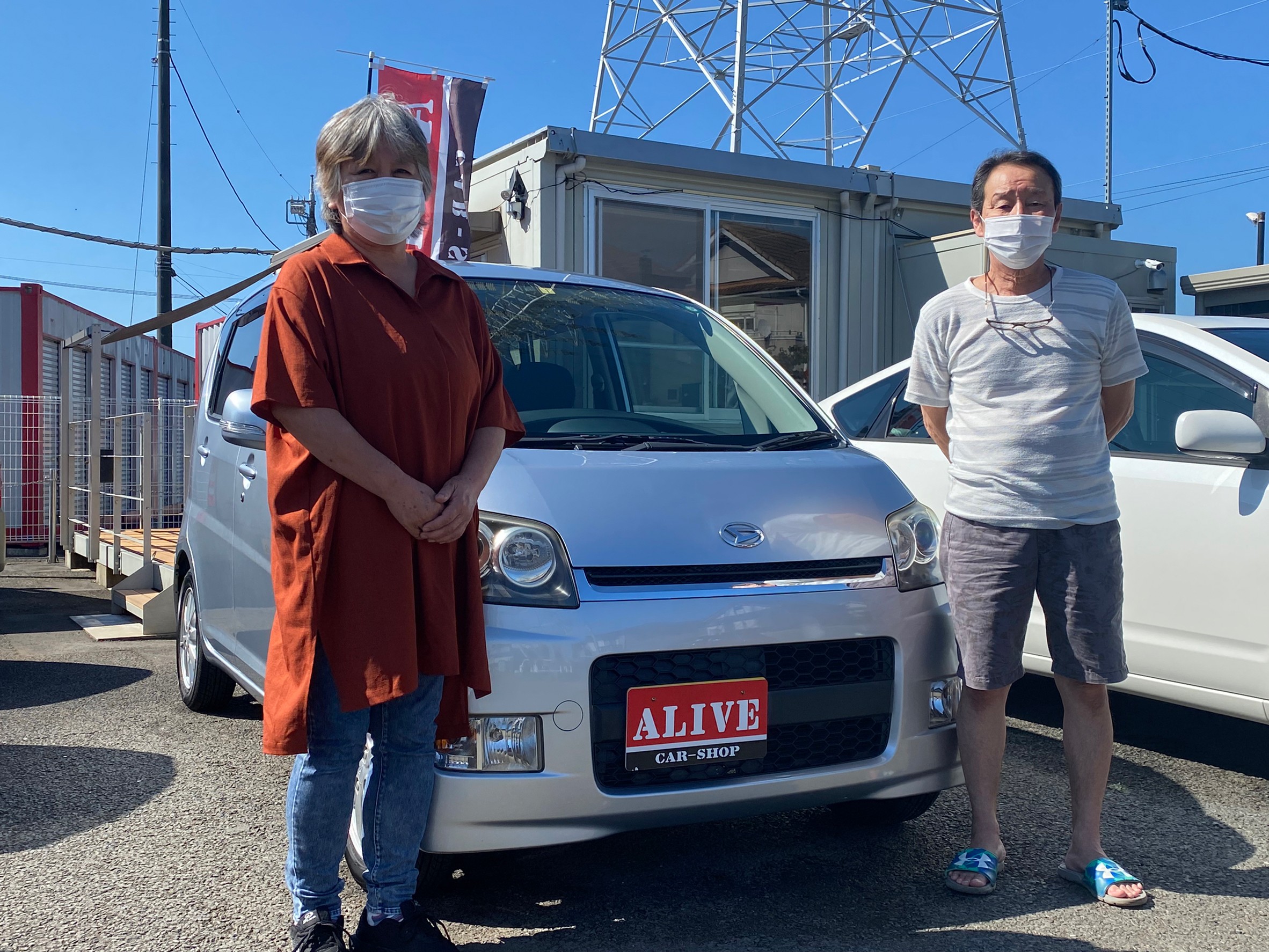 DAIHATU　ムーブ　カスタムX『Kさま』ご納車です！