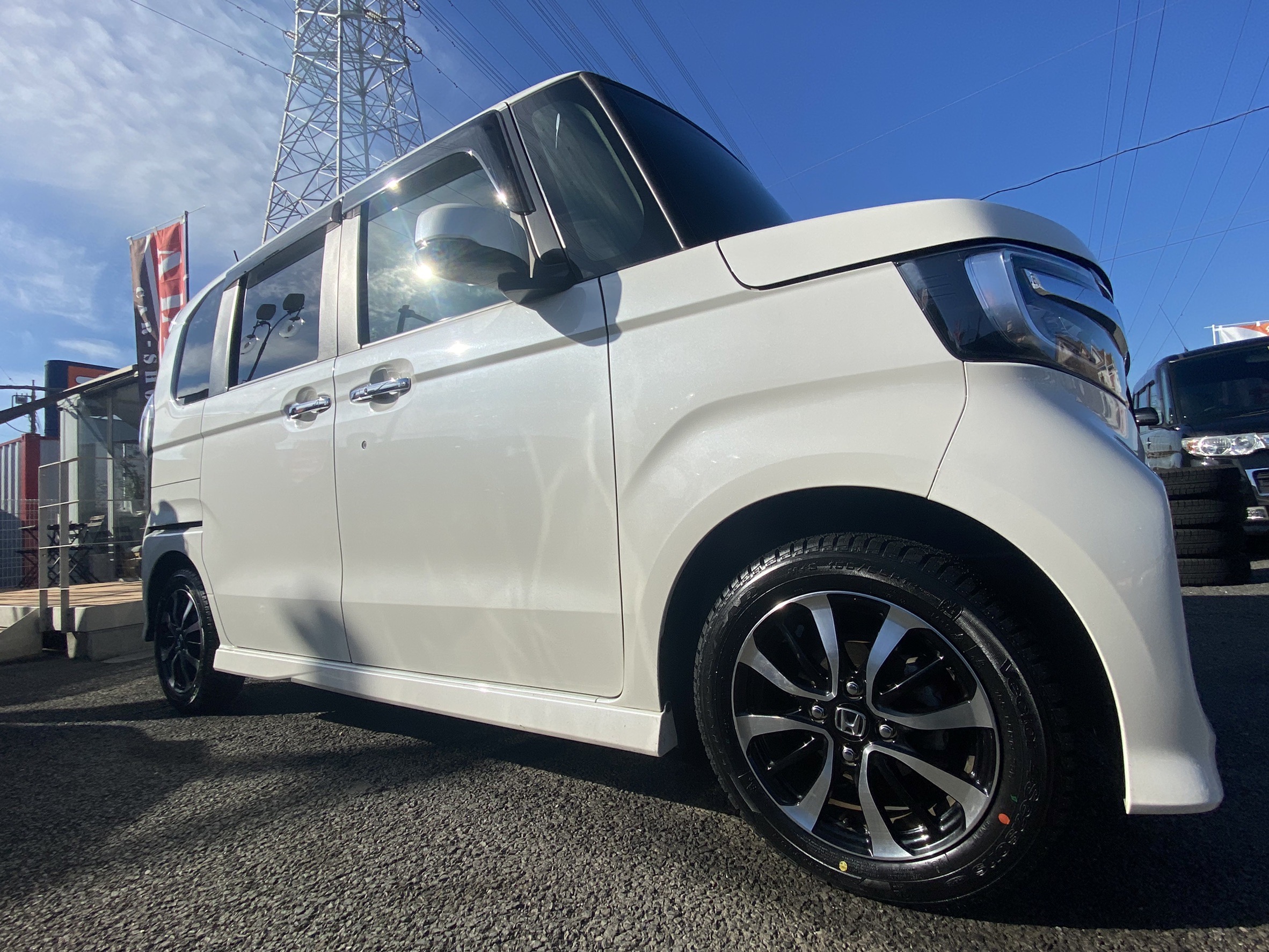 HONDA N-BOXカスタム　オールシーズンタイヤ  HONDA　STEPWGN　スパーダZ　スタッドレスタイヤ『Yさま』ご注文ありがとうございます。
