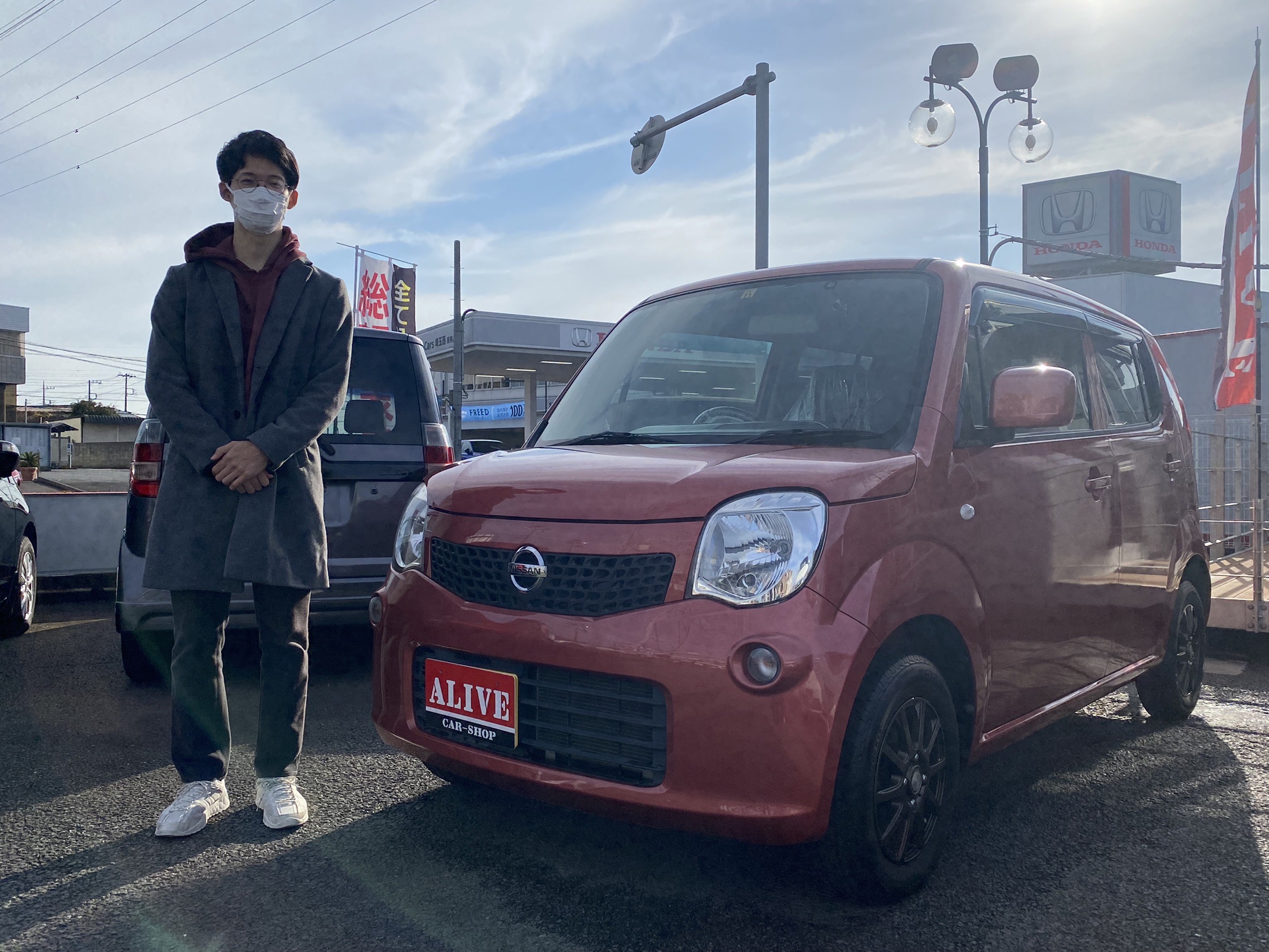NISSAN　モコ　S『Cさま』ご納車です！