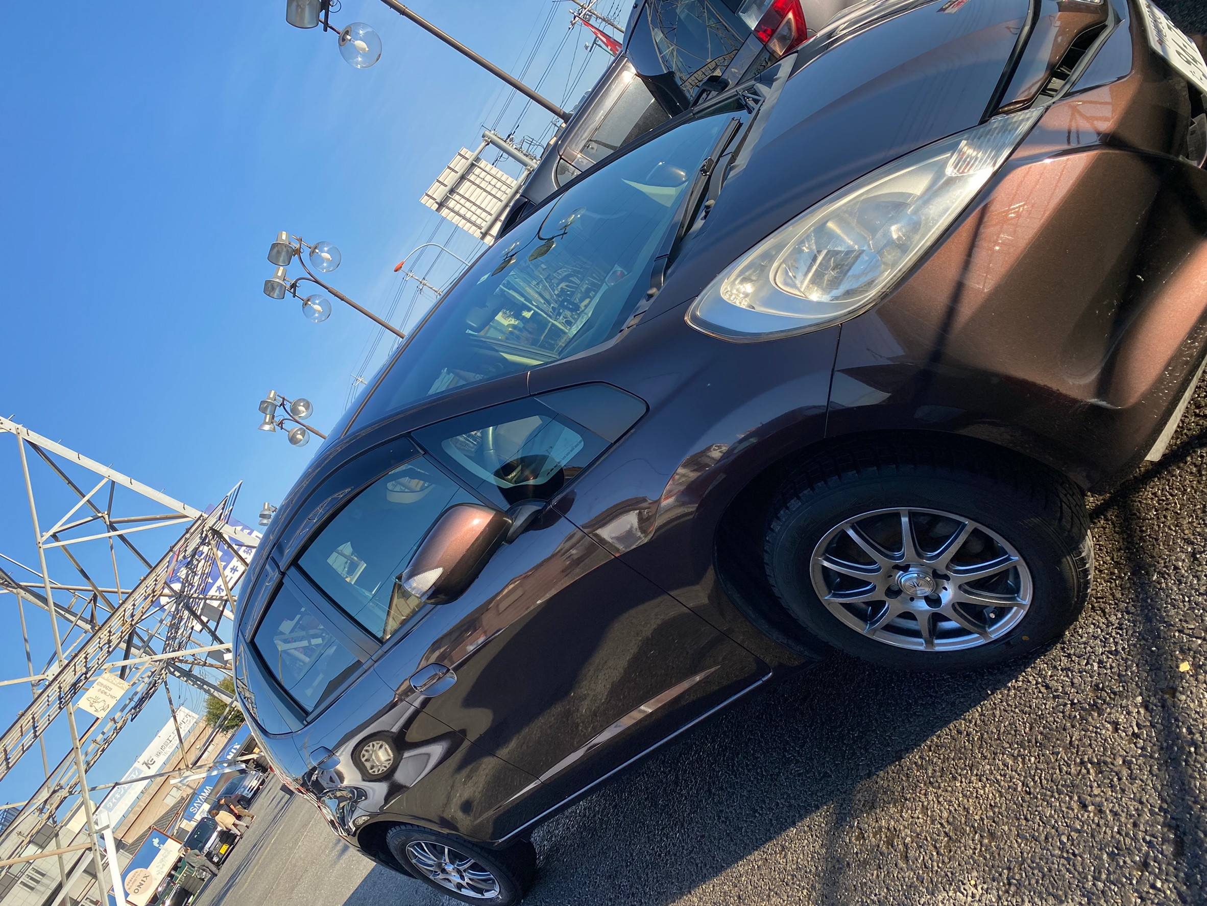 HONDA　FIT　She's『Sさま』スタッドレスタイヤ履き替えにてご入庫ありがとうございました！