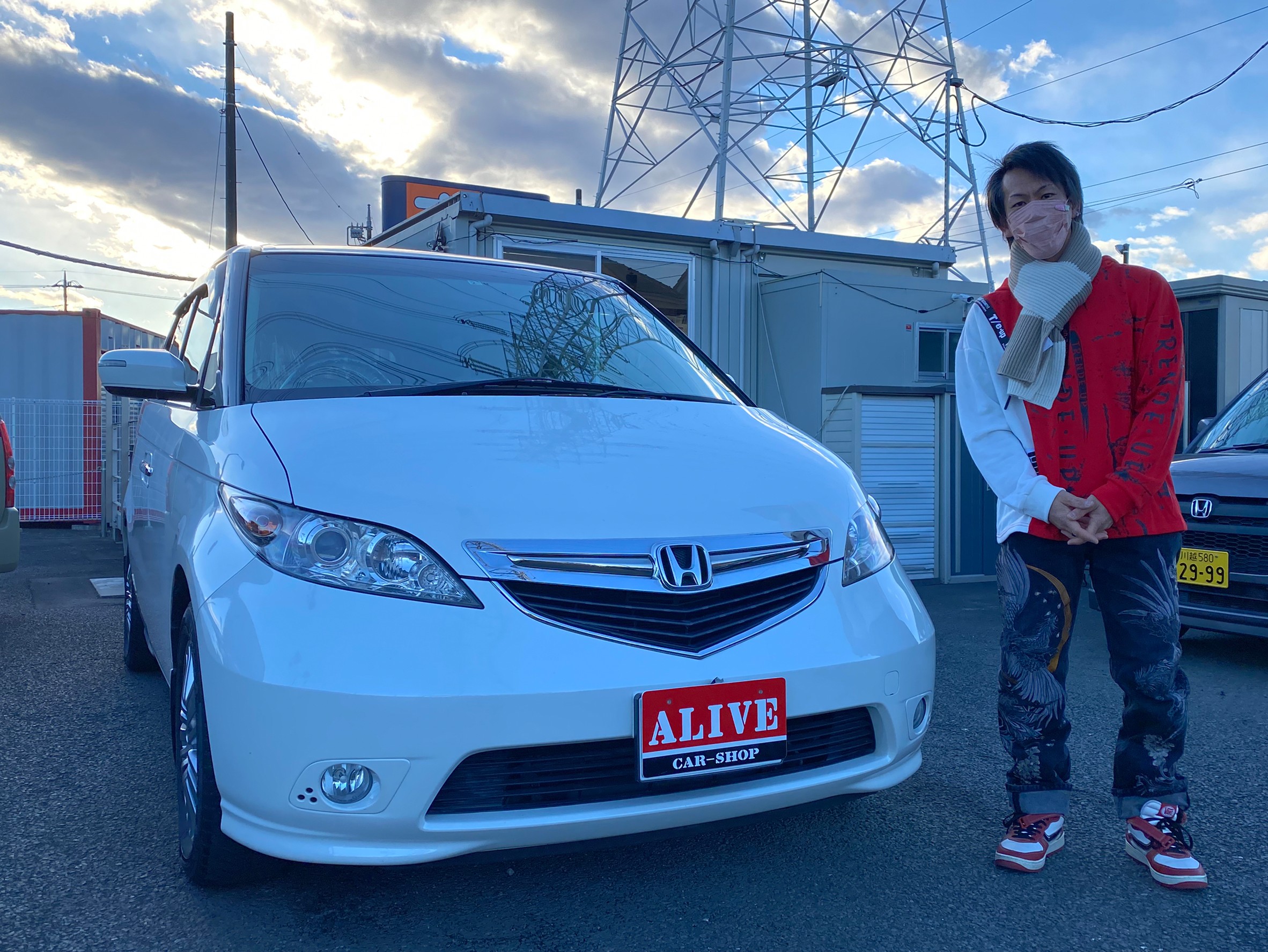 HONDA　エリシオン　VX『Bさま』ご納車です！