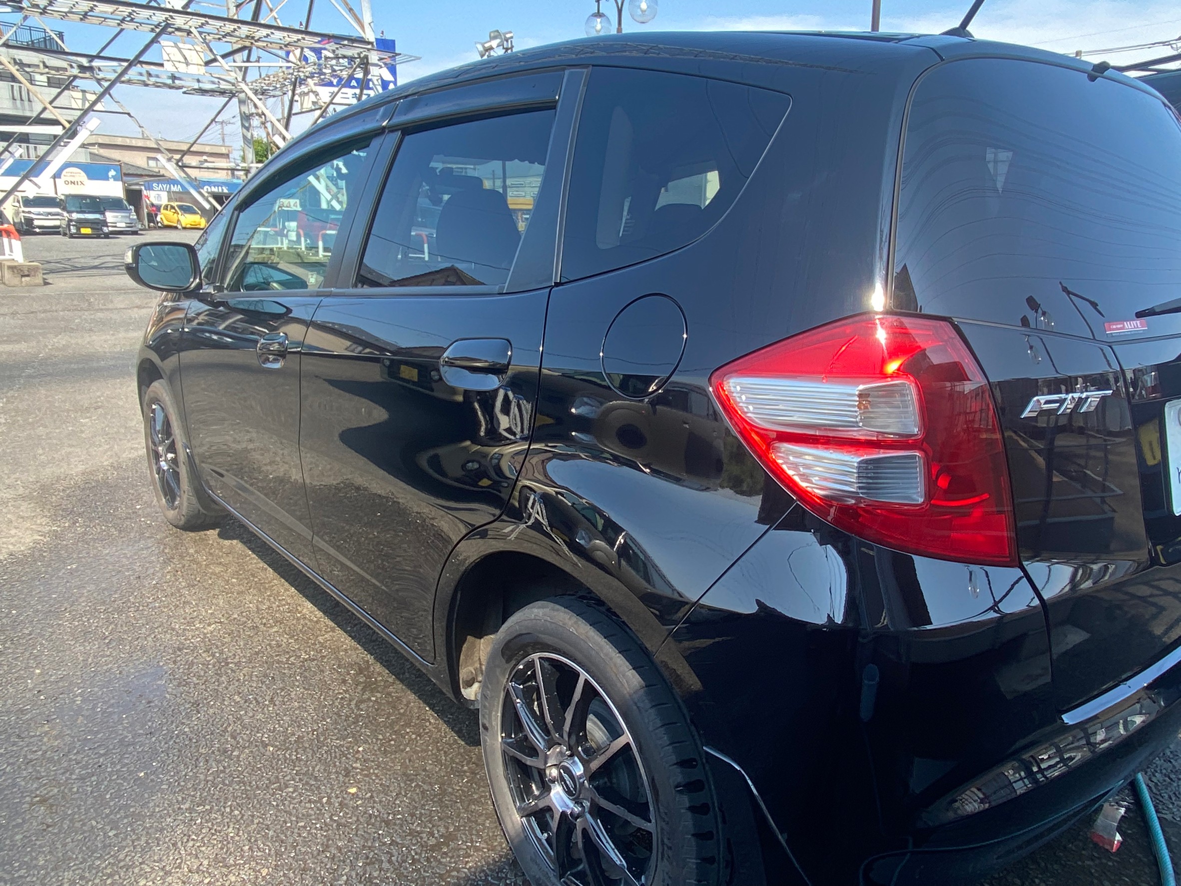 HONDA　FIT　1.3G・Fパッケージ『Sさま』オイル交換＆ALIVEメンテナンスコートパックにてご入庫です