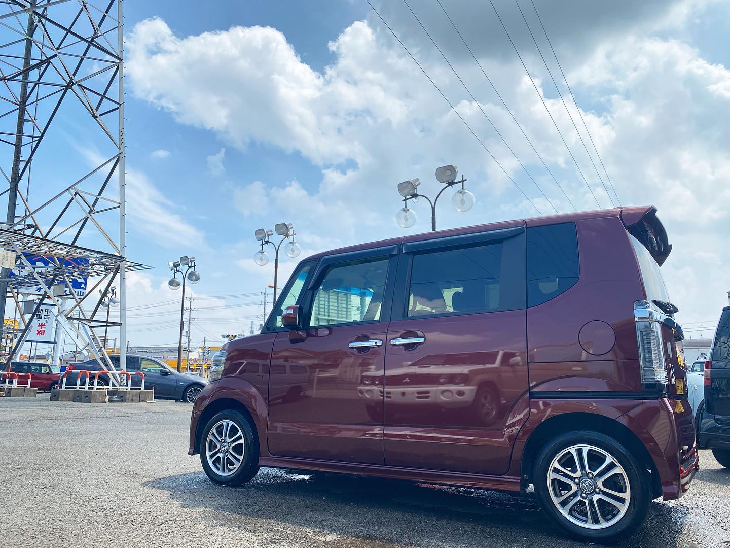 HONDA N-BOXカスタム『Sさま』12ヶ月点検にてご入庫ありがとうございました。