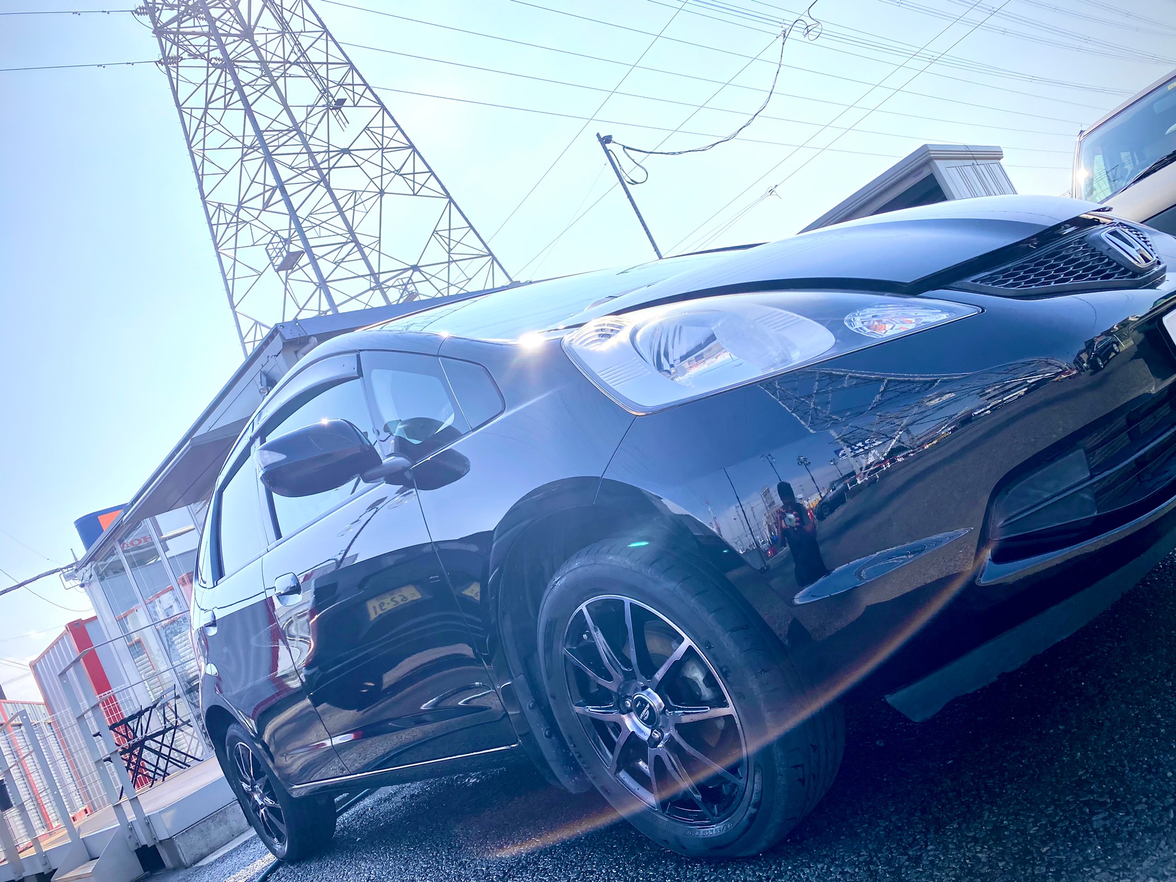 HONDA フィット1.3G Fパッケージ『Sさま』車検にてご入庫ありがとうございます。
