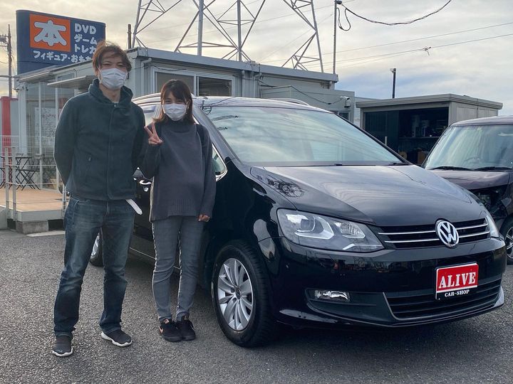 フォルクスワーゲン　シャラン　TSIコンフォートライン『Yさま』ご納車です！