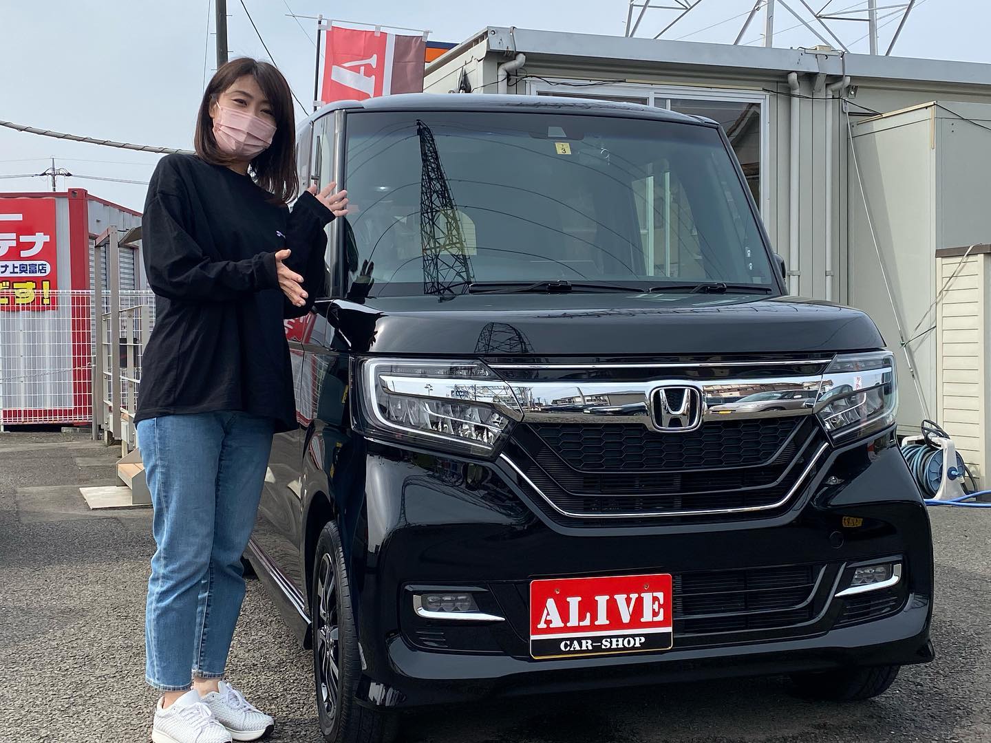 HONDA N-BOXカスタム　G EXホンダセンシング『Yさま』ご納車です。