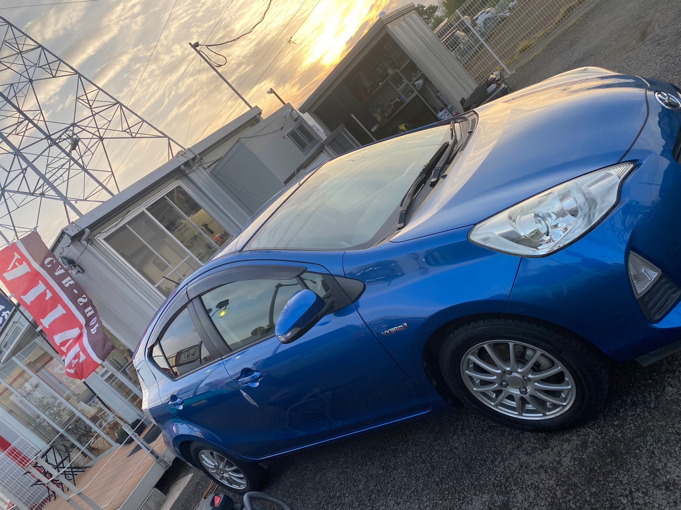 TOYOTA アクア『Kさま』車検にてご入庫ありがとうございます。