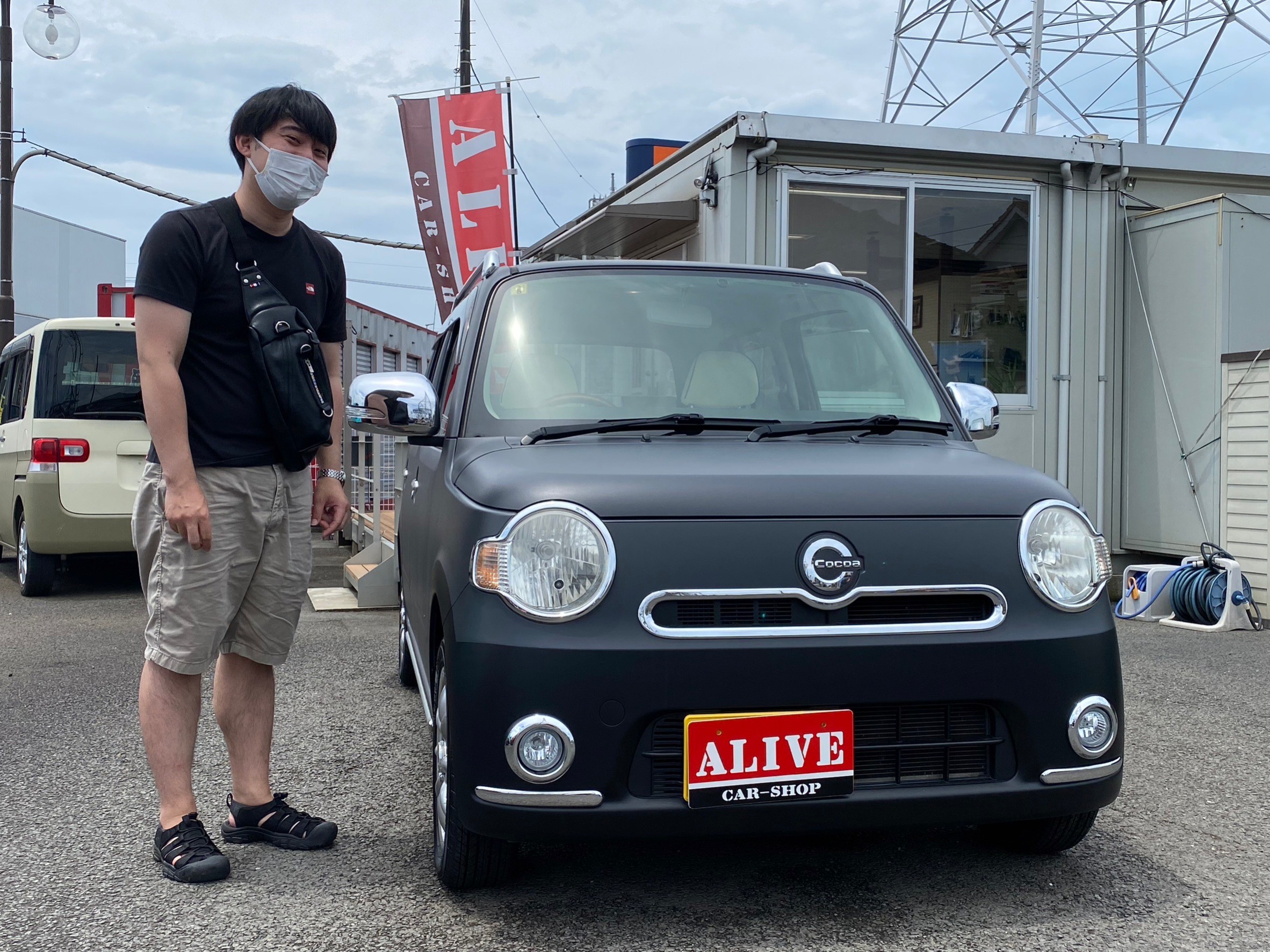 DAIHATSU ミラココア　プラスX『Mさま』ご納車です！