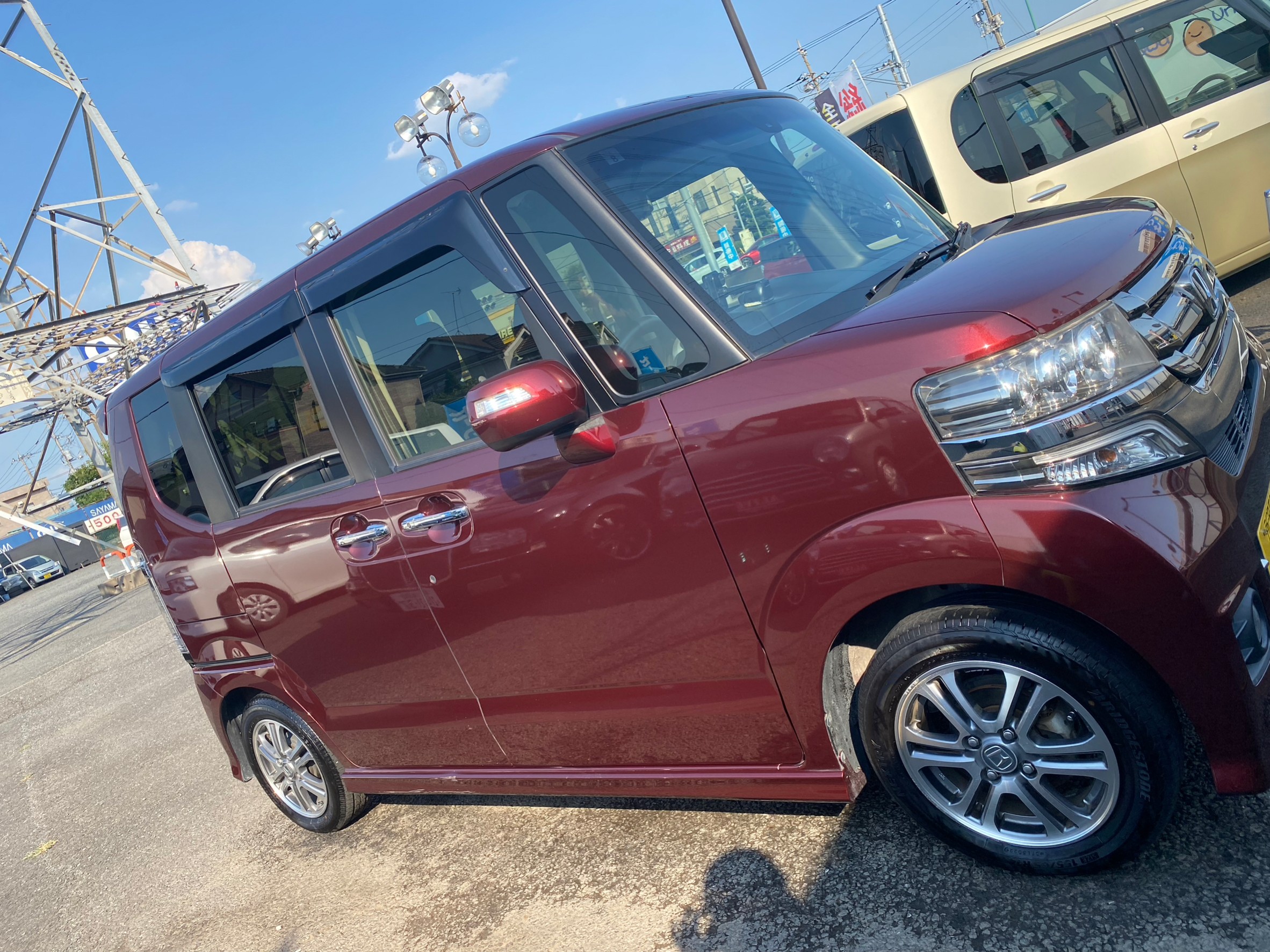 HONDA N-BOXカスタム『Sさま』車検にてご入庫ありがとうございます！