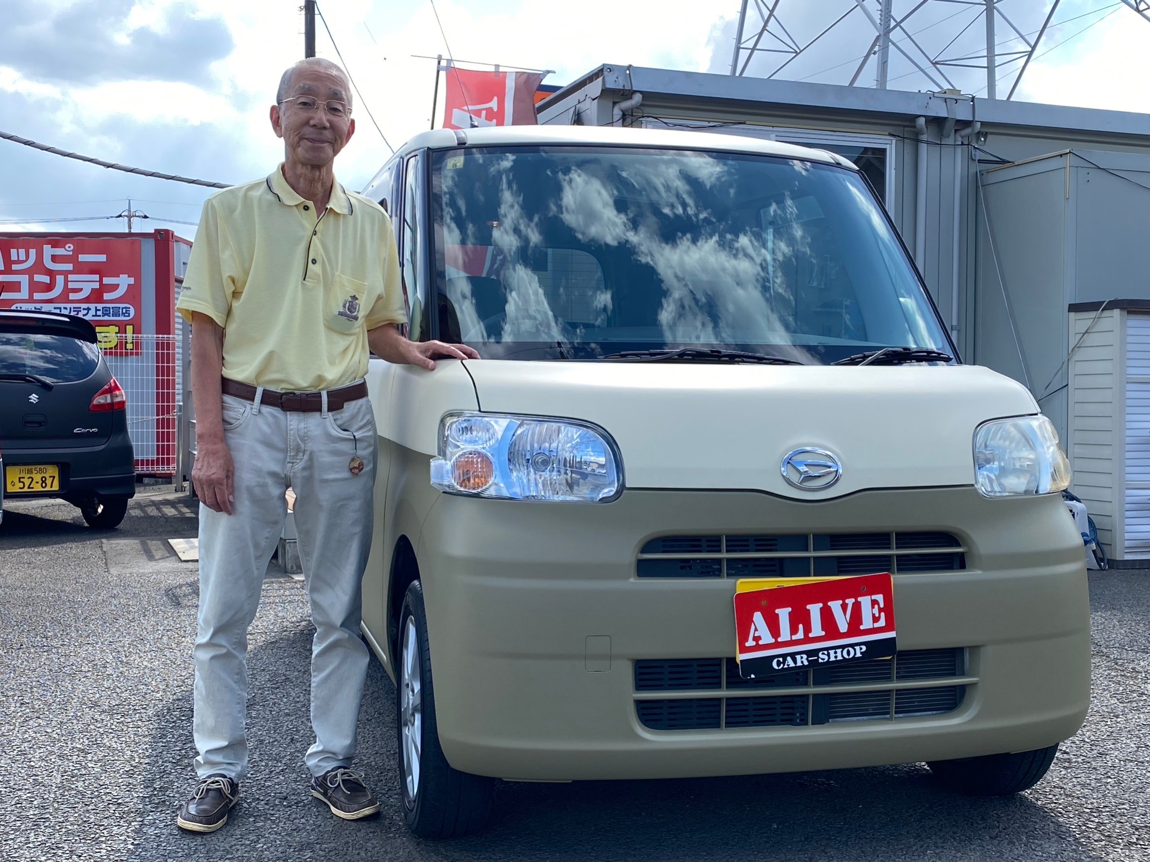 DAIHATSU タント G『Iさま』ご納車です!