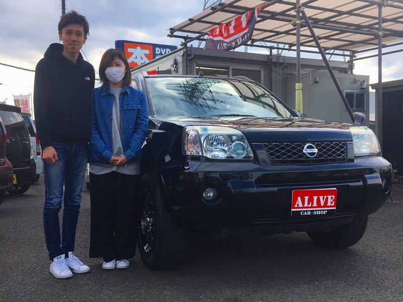 NISSAN エクストレイル xt 4WD『Wさま』ご納車です